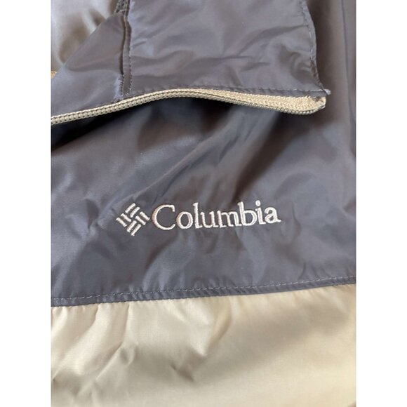 NWT Mens Columbia Glennaker Lake Rain Jacket Tan & Gray Nylon Waterproof - 3XLT - Picture 9 of 9